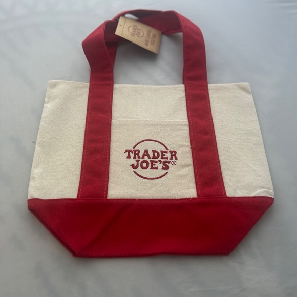 NWT Trader Joes Mini Tote Set of 4 Colors - Picture 7 of 10
